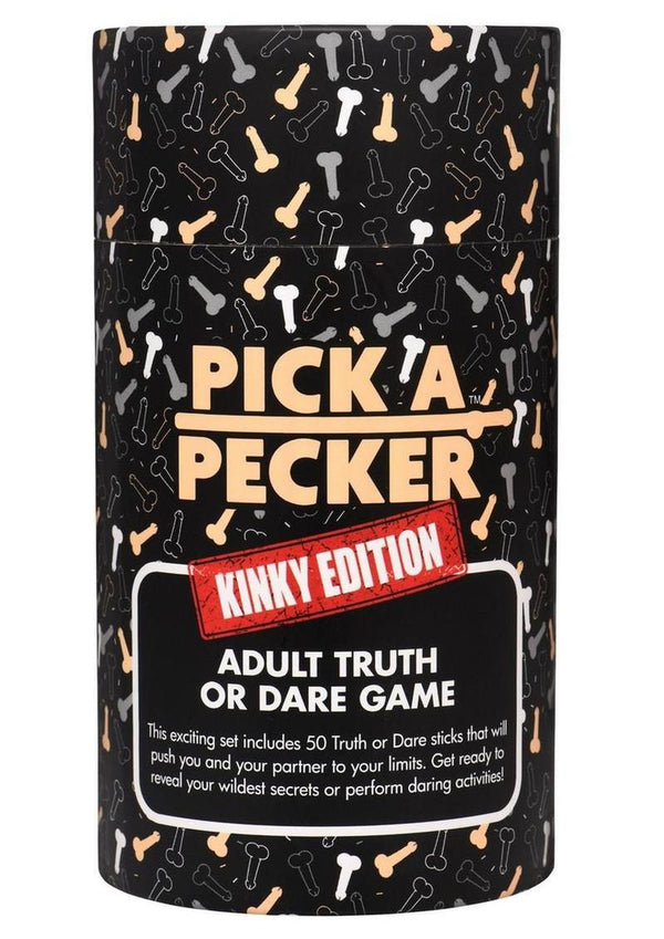 Pick A Pecker Adult Truth Or Dare Game Kinky Edition