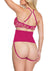Pink Pussycat Teddy - Pink/Rose Gold - Small