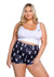 Playboy Slumber Bunny Set (2 Piece) - 1xlarge - Black/White - XLarge/XXLarge