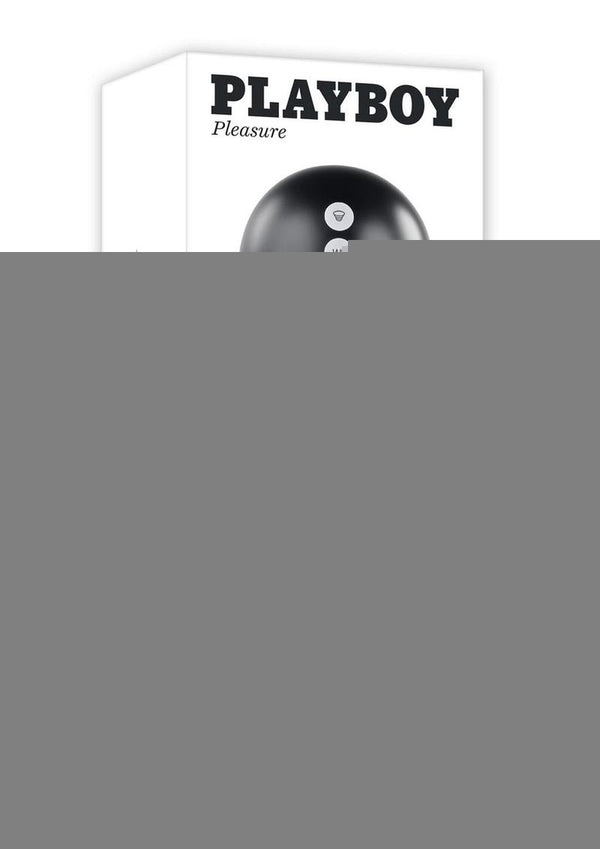 Playboy Solo Rechargeable Textured Stroker - Black