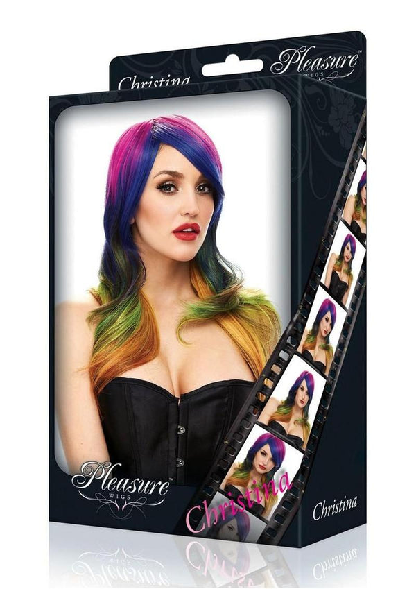 Pleasure Wigs Collection Christina Wig - Multicolor/Rainbow