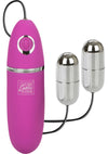 Power Play Dual Silver Bullets - Pink/Silver
