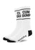 Prowler Red Cum Dump Socks - Black/White
