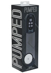 Pumped Engage 6 Function Automatic Rechargeable Penis Pump - Grey/Gun Metal