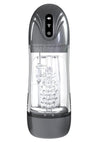 Pumped Sonicpull 10 Function Multimedia Enhanced Masturbator - Grey/Gun Metal