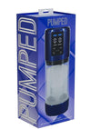 Pumped Ultralift 10 Function Rechargeable Masturbator - Metallic - Blue
