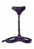 Punishment Body Harness - Silver