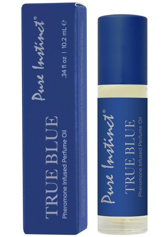 Pure Instinct Pheromone Perfume Oil Roll On - True - Blue - .34oz/10.2ml