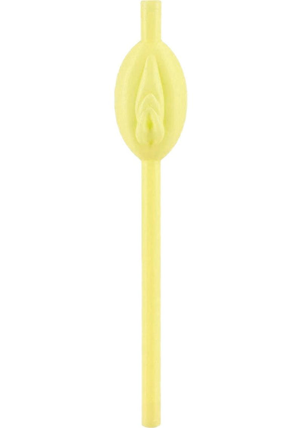 Pussy Straws - Glow In The Dark - 8 Pieces/Per Pack