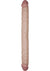 Real Skin All American Whoppers Double Dildo Dildo - Flesh/Vanilla - 13in