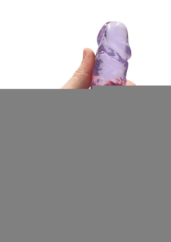 Realrock Crystal Clear Dildo with Balls