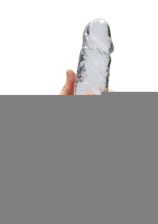 Realrock Crystal Clear Dildo with Balls