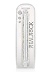 Realrock Crystal Clear Double Dong - Clear - 18in