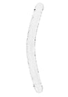 Realrock Crystal Clear Double Dong - Clear - 18in