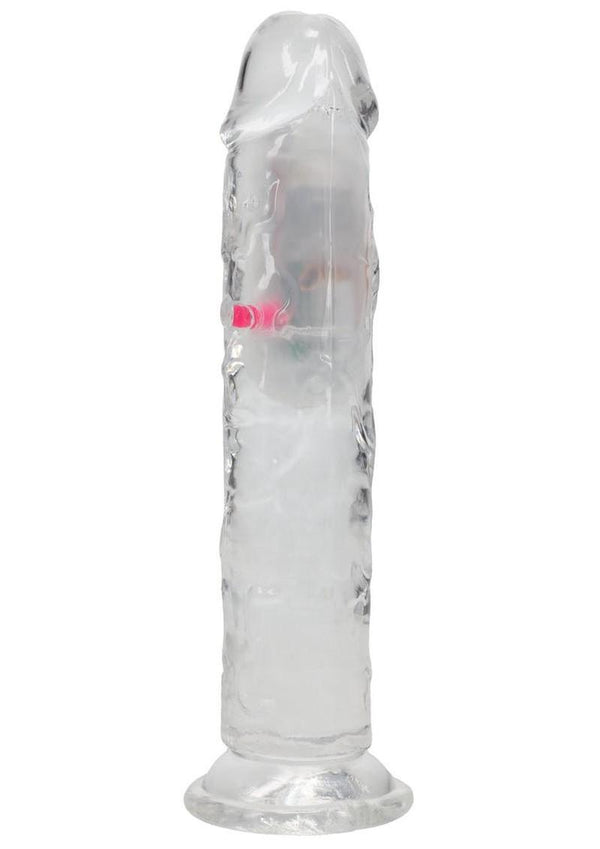 Realrock Vibrating Led Wireless Rechargeable Remote Control Straight Cock