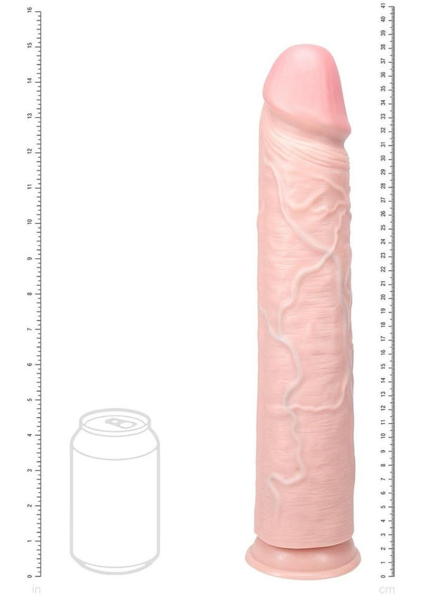 Realrock Ultra Realistic Skin Extra Large Straight Dildo with Suction Cup