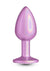 Rear Assets Anal Plug - Small - Iridescent - Pink - Small