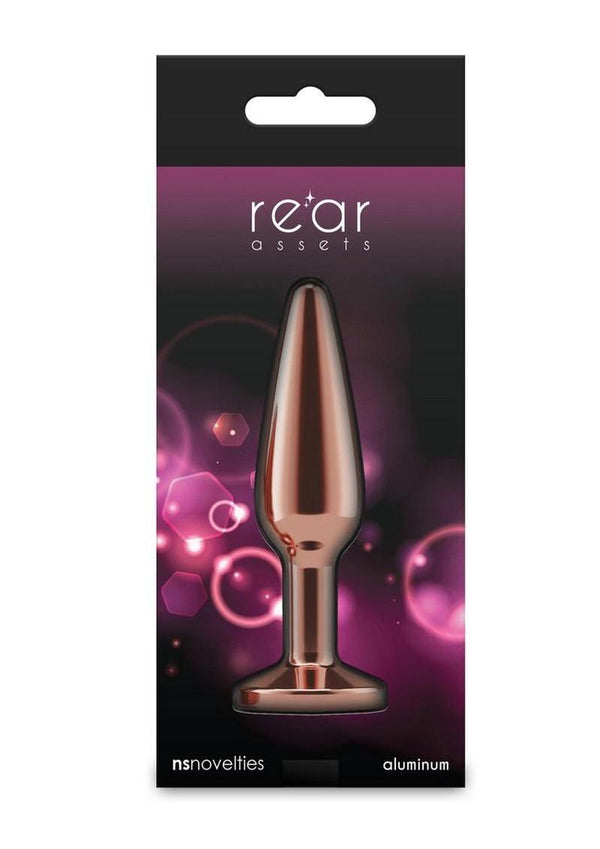 Rear Assets Chrome Tapered Anal Plug