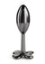 Rear Assets Clover Aluminum Anal Plug - Smoke