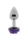 Rear Assets Rose Aluminum Anal Plug
