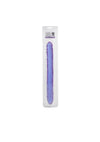 Reflective Gel Veined Double Dildo