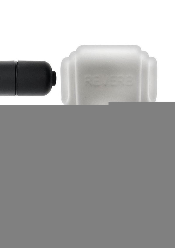 Revring Reverb Vibrating Cock Ring - White/White Ice