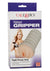 Ribbed Gripper Dual Density Textured Masturbator - Pussy - Ivory/Vanilla