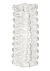 Ribbed Stroker - Clear