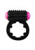 Rock Candy Sugar Buzz Vibrating Cock Ring - Black