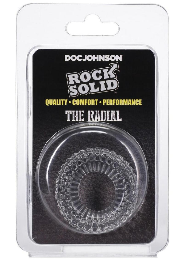 Rock Solid The Radial Cock Ring - Clear