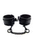 Rouge Leather Wrist Cuffs - Black
