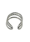 Rouge Stainless Steel Triple Wire Glans Ring