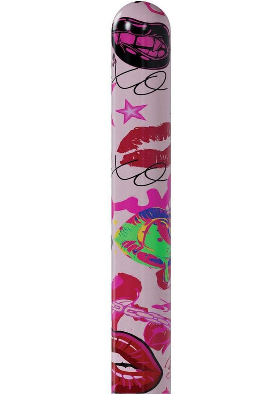 S-Line Kaotix Y2k Princess Rechargeable Vibrator - Powder - Pink