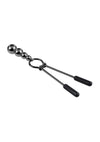 Selopa Beaded Nipple Clamps - Black Chrome