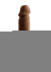 Selopa Natural Feel Dildo - Chocolate - 6.5in