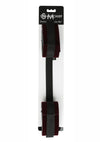 Sex and Mischief Enchanted Spreader Bar - Black/Burgundy