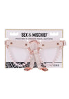 Sex and Mischief Peaches N Creame Garters - Rose Gold