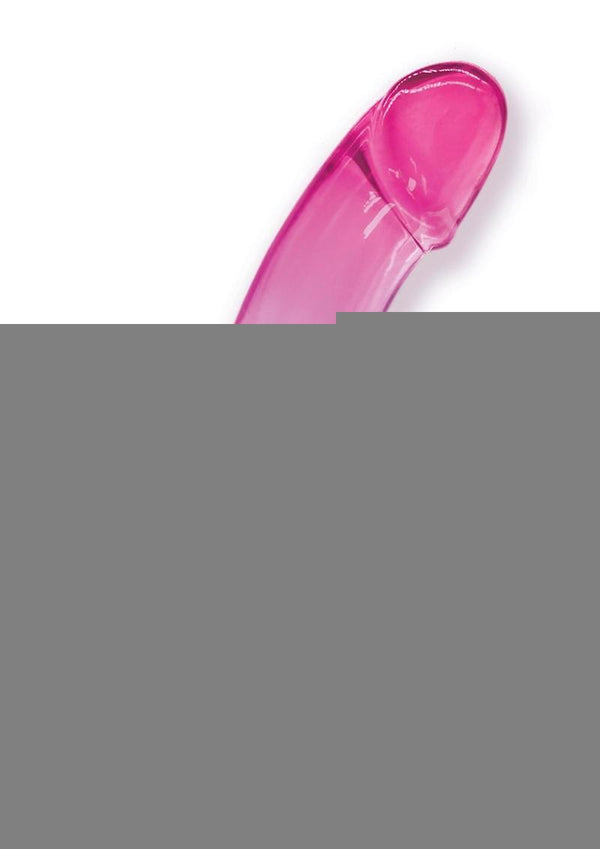 Shades Smoothie Dildo with Suction Cup - Purple - 8.25in