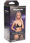 Signature Strokers Girls Of Social Media @Layna.me Pocket Pussy Masturbator - Flesh/Vanilla