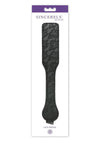 Sincerely Lace Paddle - Black - 12in