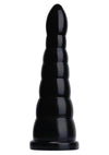 Size Up Tapered Beaded Bolt Plug - Black - 10in