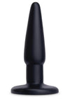Size Up Tapered Slim XL Plug - Black - 11in