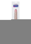 Slim Jim Duo Veined Super Slim Double Dildo - Vanilla - 17in