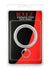 Stainless Steel Command Me Cock Ring - Silver - 45mm