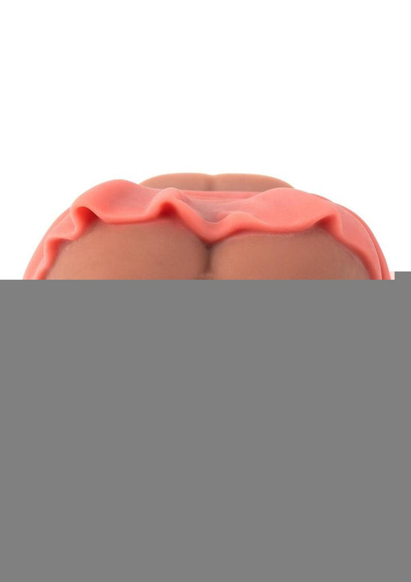 Star Stroker Mini Skirt Chanell Hart Pussy and Anus Masturbator - Caramel