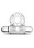 Stay Hard Vibrating Mega Bull Cock Ring - Clear