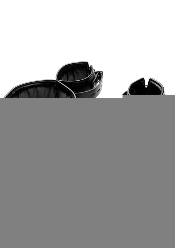 Strict Thigh Cuff Restraint System - Black