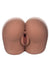 Stroke It Vibrating Twerking Rechargeable BBL Masturbator - Pussy and Ass - Chocolate