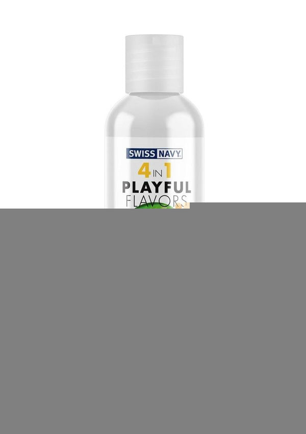Swiss Navy 4 In 1 Flavored Lubricant 1oz - Mango