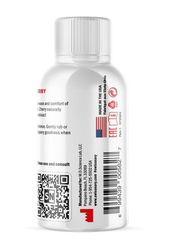 Swiss Navy 4 In 1 Flavored Lubricant 1oz - Poppin Wild Cherry